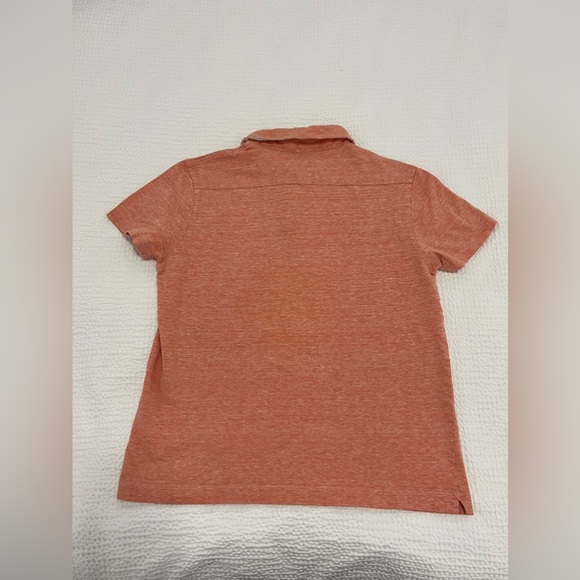 Hugo Boss Marled Orange Slim Fit Polo Shirt - Picture 5 of 8